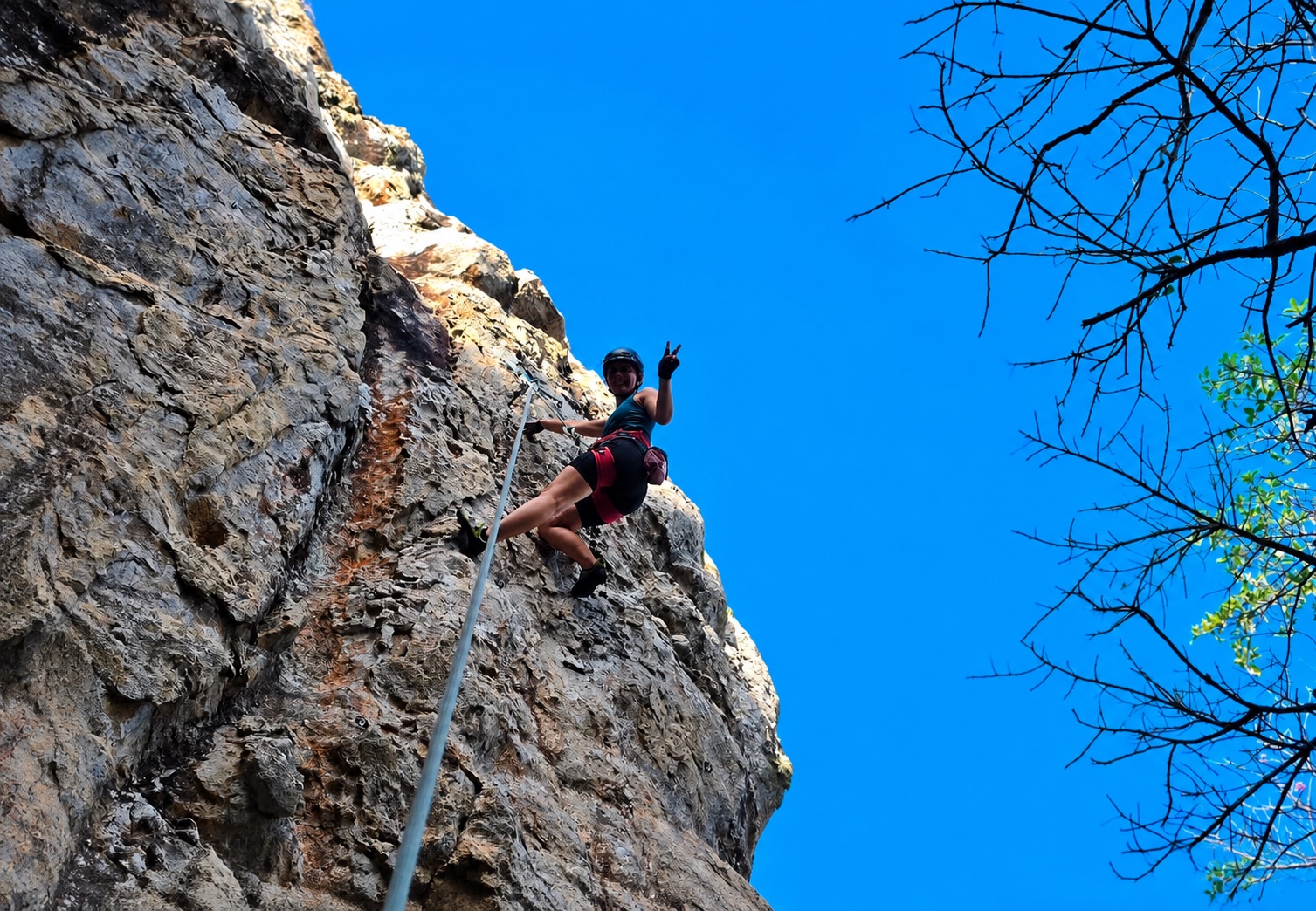 Foto do pico de escalada Garrote, Caucaia, CE