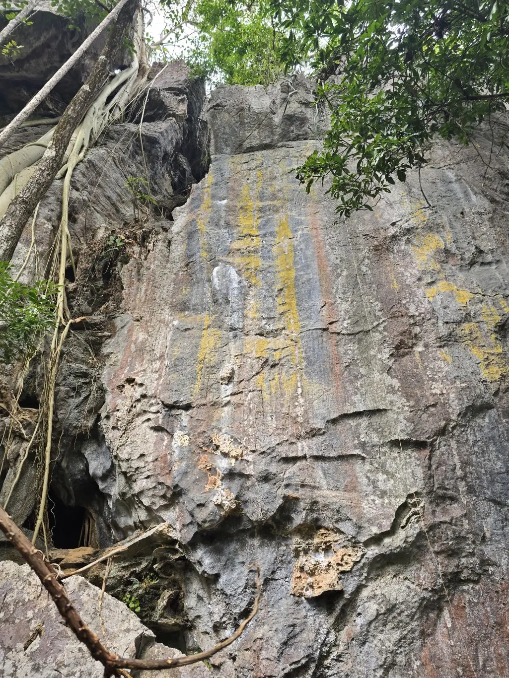 Foto da via de escalada Grayskull (VIsup), no setor Primeiro Complexo, no pico Fercal