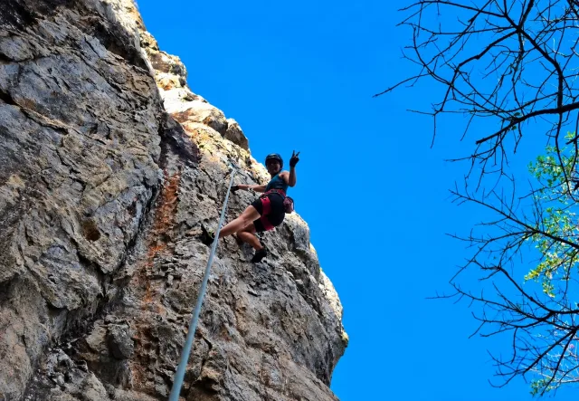 Foto do pico de escalada Garrote, Caucaia, CE